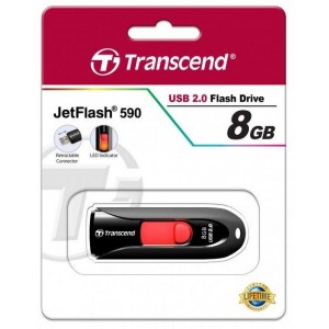 Transcend memory USB Jetflash 590, 8GB, TS8GJF590K